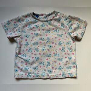 Y2K Vintage Blues Clues Waffle Knit Short Sleeve Shirt 6X